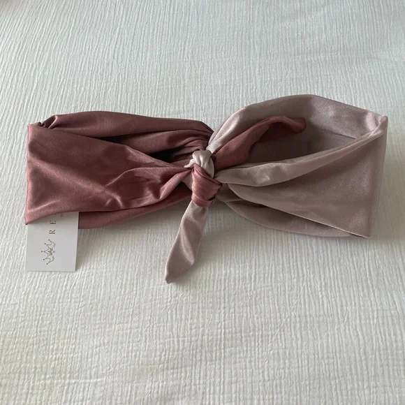 NWT REINA Bikini Swimsuit Rose Pink Large - Picture 2 of 13